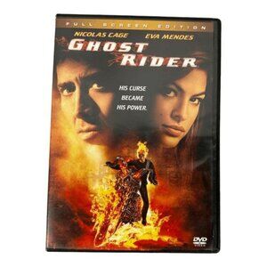 Ghost Rider DVD Full Screen Edition Nicolas Cage Eva Mendes Marvel 2007